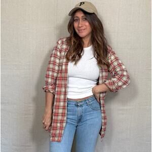 Vintage JCPenney Plaid Flannel Shirt